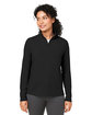 Devon & Jones Ladies' Raleigh Stretch Quarter-Zip  