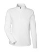 Devon & Jones Ladies' Raleigh Stretch Quarter-Zip white OFFront