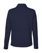 Devon & Jones Ladies' Raleigh Stretch Quarter-Zip navy OFBack