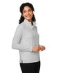 Devon & Jones Ladies' Raleigh Stretch Quarter-Zip grey ModelQrt