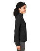 Devon & Jones Ladies' Raleigh Stretch Quarter-Zip black ModelSide