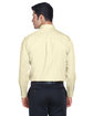 Devon & Jones Men's Crown Collection Solid Stretch Twill Woven Shirt transprnt yellow ModelBack