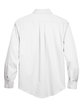 Devon & Jones Men's Crown Collection Solid Stretch Twill Woven Shirt white FlatBack