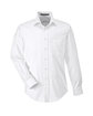 Devon & Jones Men's Crown Collection Solid Stretch Twill Woven Shirt white OFFront
