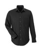 Devon & Jones Men's Crown Collection Solid Stretch Twill Woven Shirt black OFFront