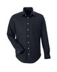 Devon & Jones Men's Crown Collection Solid Stretch Twill Woven Shirt navy OFFront