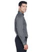 Devon & Jones Men's Crown Collection Solid Stretch Twill Woven Shirt  ModelSide