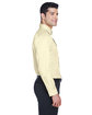 Devon & Jones Men's Crown Collection Solid Stretch Twill Woven Shirt transprnt yellow ModelSide