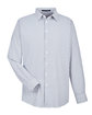 Devon & Jones CrownLux Performance Men's Micro Windowpane Woven Shirt navy/ white OFFront