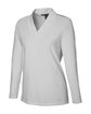 Devon & Jones Ladies' Raleigh Shawl Collar Knit Top grey OFQrt