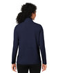 Devon & Jones Ladies' Raleigh Stretch Cardigan navy ModelBack