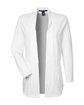 Devon & Jones Ladies' Raleigh Stretch Cardigan white OFFront