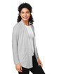 Devon & Jones Ladies' Raleigh Stretch Cardigan grey ModelQrt