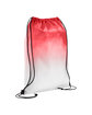 Prime Line Prisma Eco Friendly Gradient Drawstring Bag liberty red ModelQrt