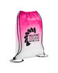 Prime Line Prisma Eco Friendly Gradient Drawstring Bag heliconia DecoQrt