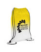 Prime Line Prisma Eco Friendly Gradient Drawstring Bag sunny yellow DecoQrt