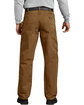 Dickies Men's Relaxed Fit Straight-Leg Carpenter Duck Pant brown duck _30 ModelBack