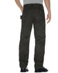 Dickies Men's Relaxed Fit Straight-Leg Carpenter Duck Pant moss _34 ModelBack