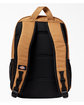 Dickies Double Zip Pocket Backpack brown duck ModelBack