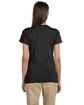 econscious Ladies' Classic V-Neck T-Shirt black ModelBack