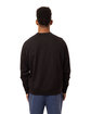 econscious Unisex Motion Crewneck Sweatshirt black ModelBack