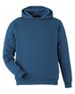 econscious Unisex Reclaimist PulloverHooded Sweatshirt tidal blue OFFront