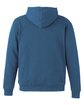 econscious Unisex Reclaimist PulloverHooded Sweatshirt tidal blue OFBack