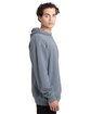 econscious Unisex Reclaimist PulloverHooded Sweatshirt basalt gray ModelSide