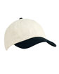 econscious Unstructured Eco Baseball Cap oyster/ black ModelQrt