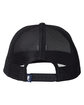 vineyard vines Performance Trucker Hat blk cmou/ bk_001 ModelBack