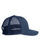 vineyard vines Performance Trucker Hat vn nvy/ gry_410 ModelSide