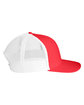 vineyard vines Performance Trucker Hat jetty red_628 ModelSide