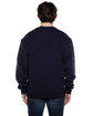 Beimar Unisex Exculsive Modern Crew Sweatshirt deep navy ModelBack