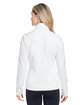 Fairway & Greene Ladies' Wells Quarter-Zip Tech Pullover white/ eclipse ModelBack