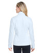 Fairway & Greene Ladies' Wells Quarter-Zip Tech Pullover dream/ white ModelBack