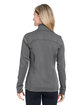 Fairway & Greene Ladies' Wells Quarter-Zip Tech Pullover dk shdw gry hth ModelBack