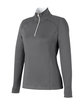 Fairway & Greene Ladies' Wells Quarter-Zip Tech Pullover dk shdw gry hth OFQrt