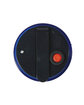 Prime Line Round Flashing Button translucent blue ModelBack