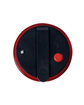 Prime Line Round Flashing Clip On Safety Button translucent red ModelBack