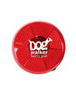 Prime Line Round Flashing Button translucent red DecoFront