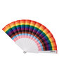 Prime Line Folding Handheld Fan rainbow DecoFront