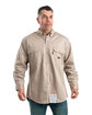 Berne Men's Flame-Resistant Button-Down Work Shirt  