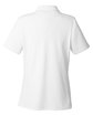 vineyard vines Ladies' Edgartown Pique Polo white cap_100 OFBack