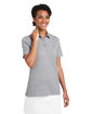 vineyard vines Ladies' Edgartown Pique Polo barracuda _034 ModelQrt