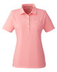 vineyard vines Ladies' Fanshell Polo wht/ fr crl_9359 OFFront