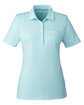 vineyard vines Ladies' Fanshell Polo crystal blu_6909 OFFront