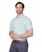 vineyard vines Men's Bradley Stripe Sankaty Polo adrs blu tj_7083 ModelQrt