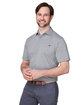 vineyard vines Men's Bradley Stripe Sankaty Polo hammrhd tj_6787 ModelQrt