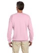 Gildan Adult Heavy Blend  Fleece Crew light pink ModelBack