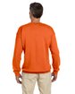Gildan Adult Heavy Blend  Fleece Crew orange ModelBack